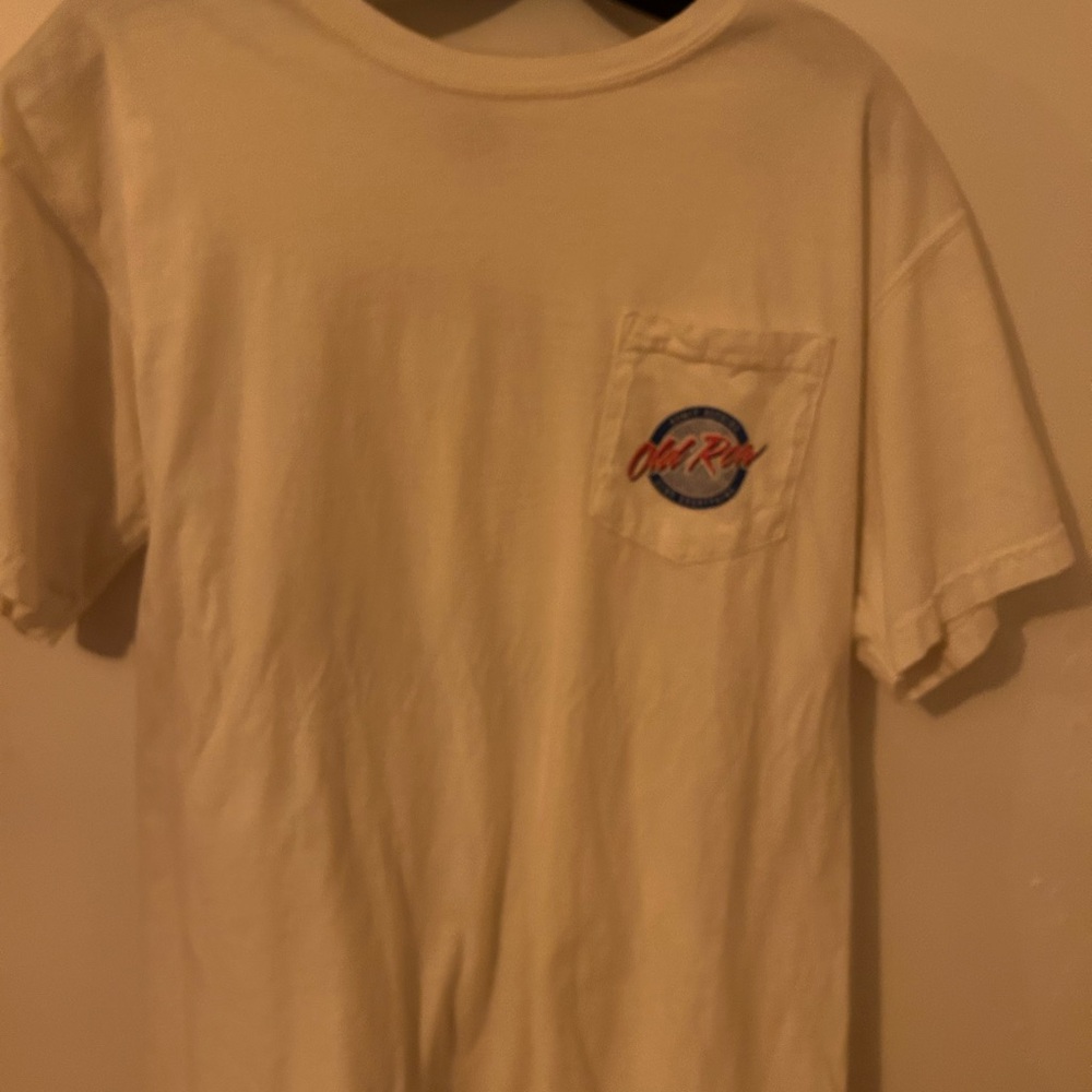 Old row iconic t shirt. Size unknown, looks to be small